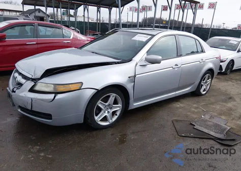 2005 Acura Tl z USA, uszkodzony, nr VIN 19UUA66275A006522